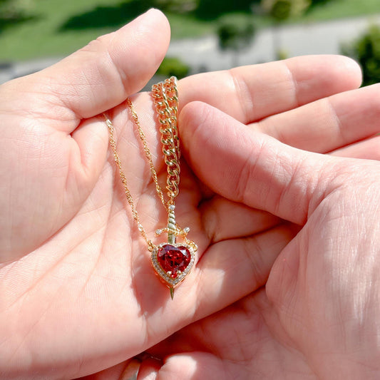Collana coppia gotica