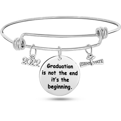 Braccialetto charm diploma regolabile