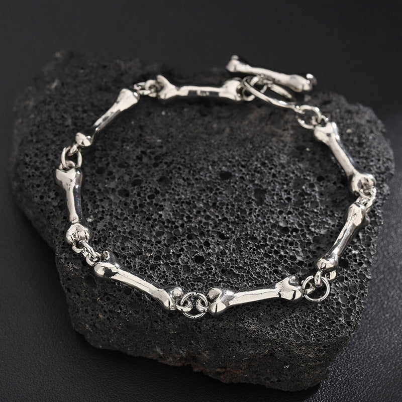 Bracciale osso e cordino