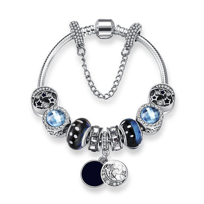Bracciale perline cielo stellato