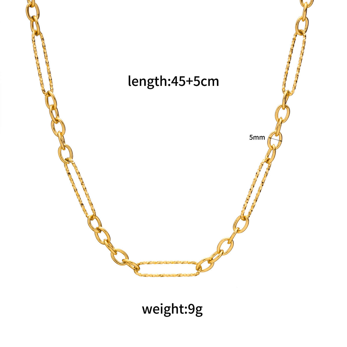 Collana acciaio inox personalizzabile