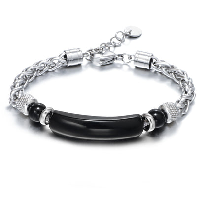 Bracciale occhio di tigre da uomo