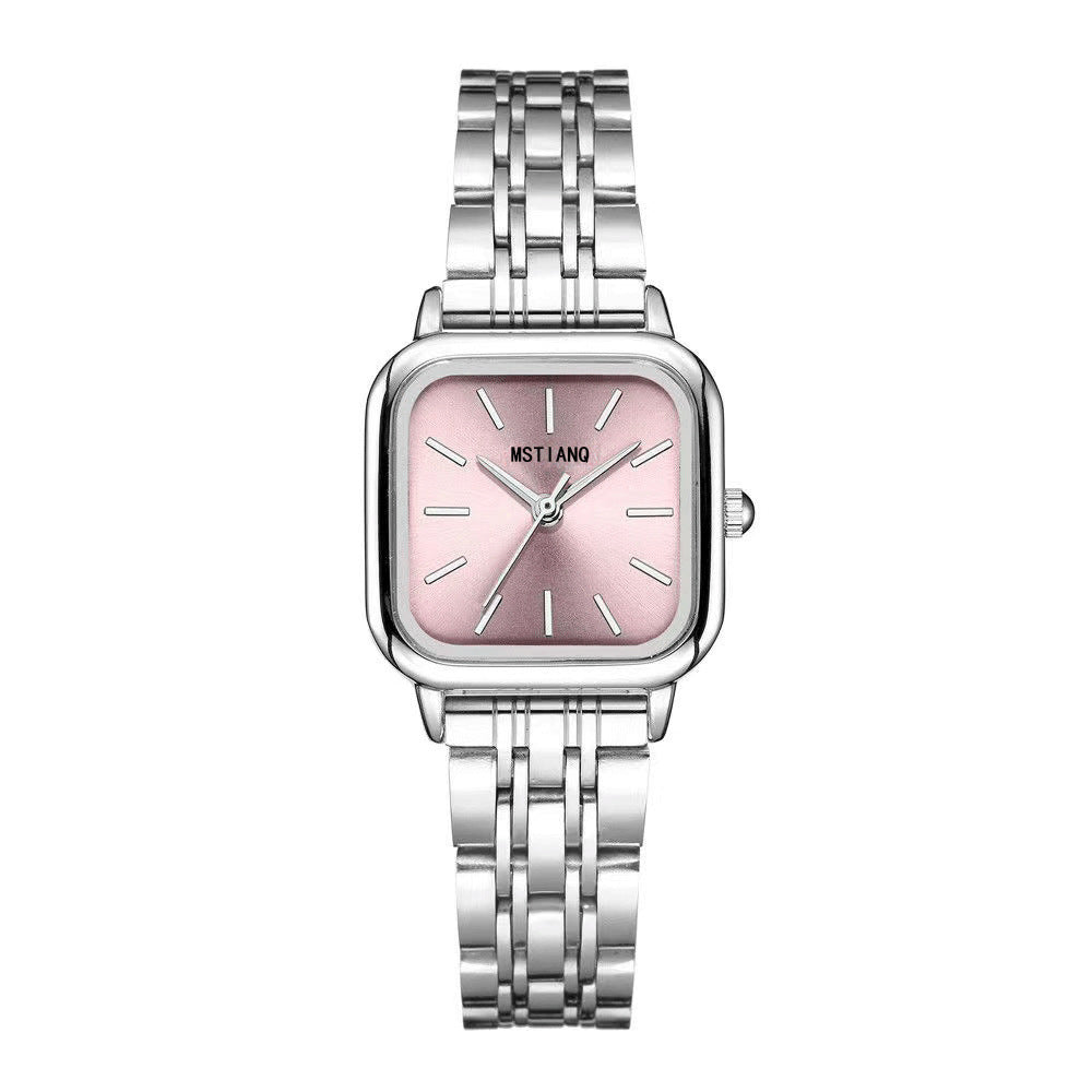 Orologio al quarzo in acciaio da donna