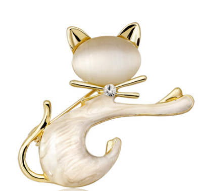 Spilla Gatto Occhio