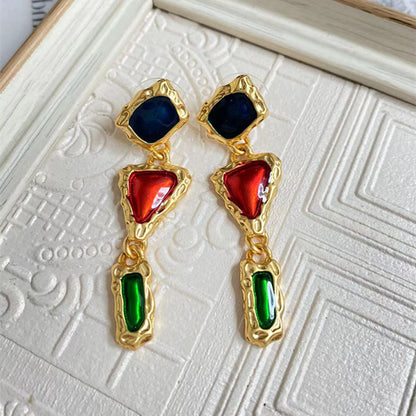 Orecchini vintage irregolari