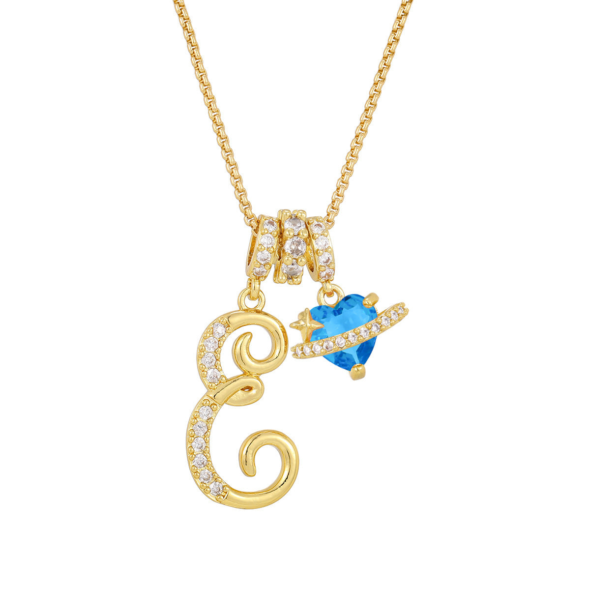Collana lettere alfabeto da bambina