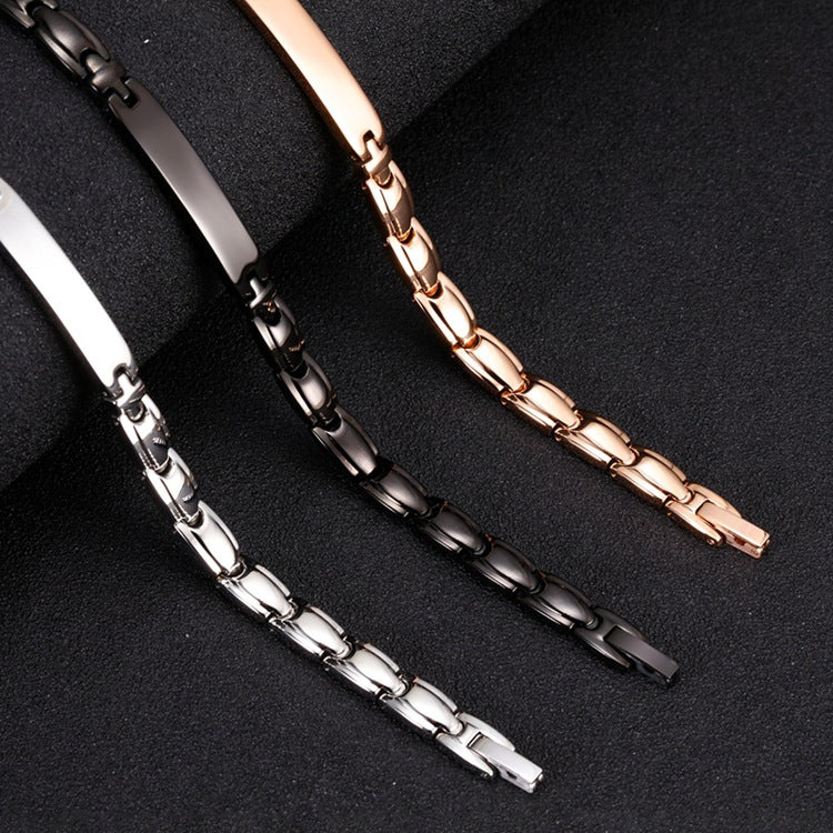 Braccialetto Acciaio Inox Oro