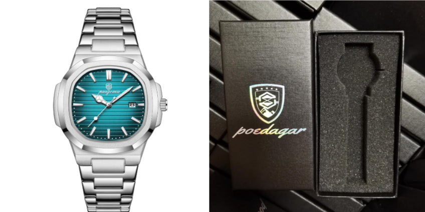 Orologio quarzo sottile impermeabile