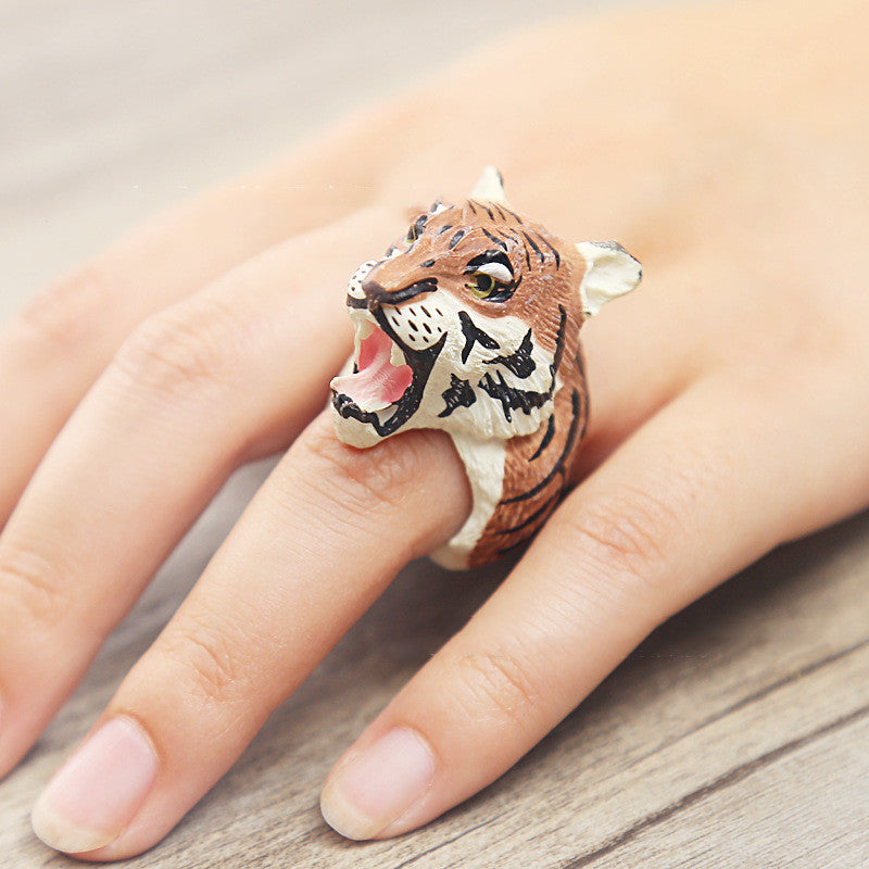 Anello zodiaco con forma animale