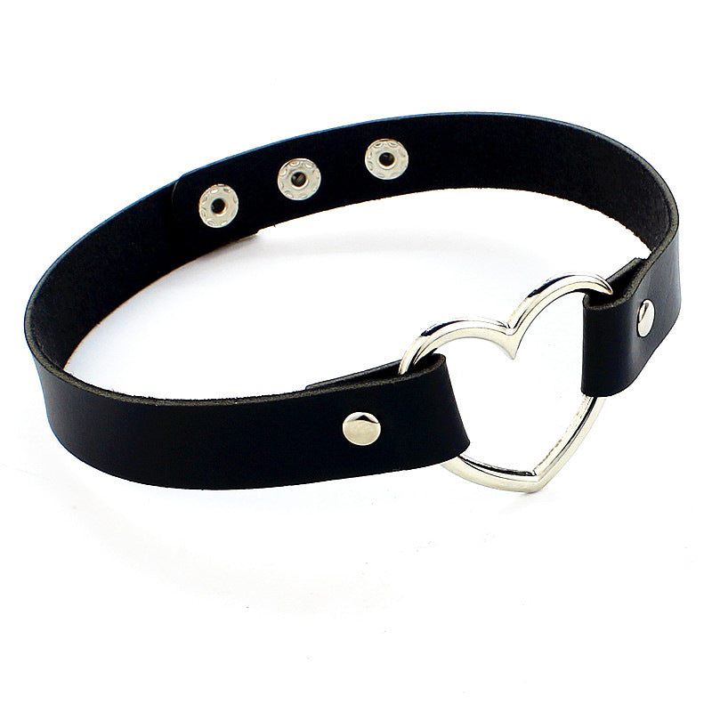 Collana amore in similpelle