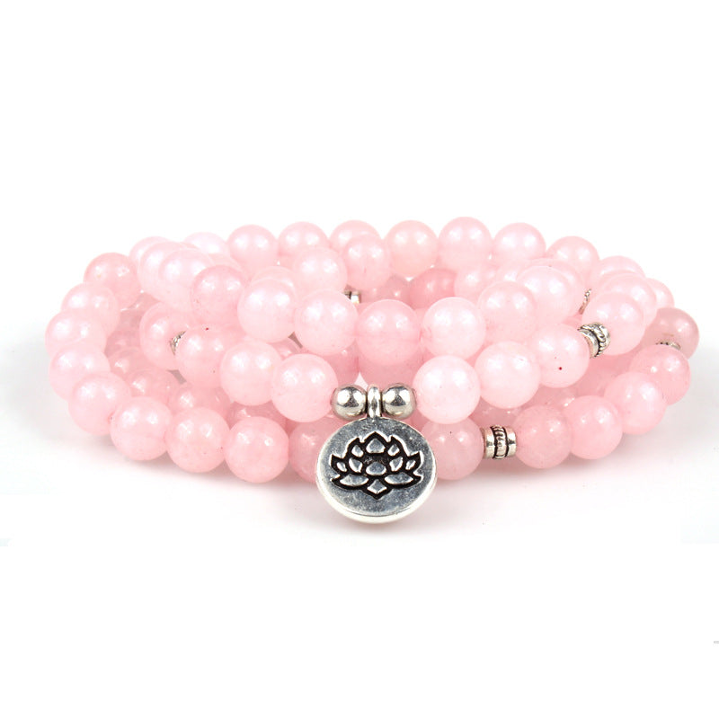 Bracciale con pendente loto