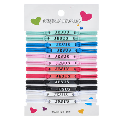 Set bracciali elastici con ciondoli