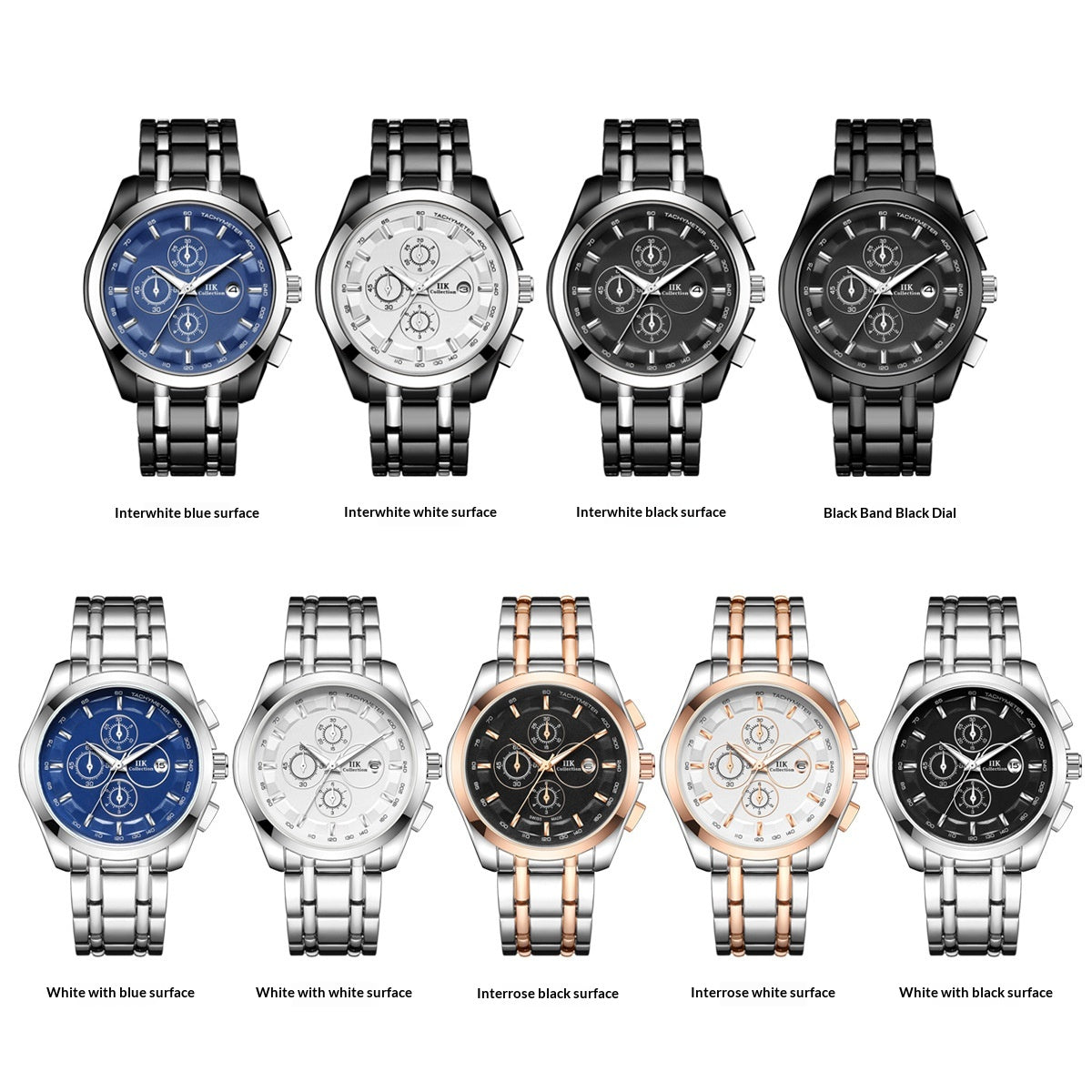 Orologio quarzo luminescente