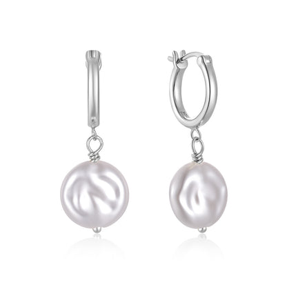 Orecchini perle barocche argento 925