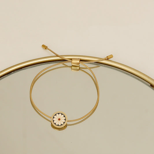 Anello margherita smalto