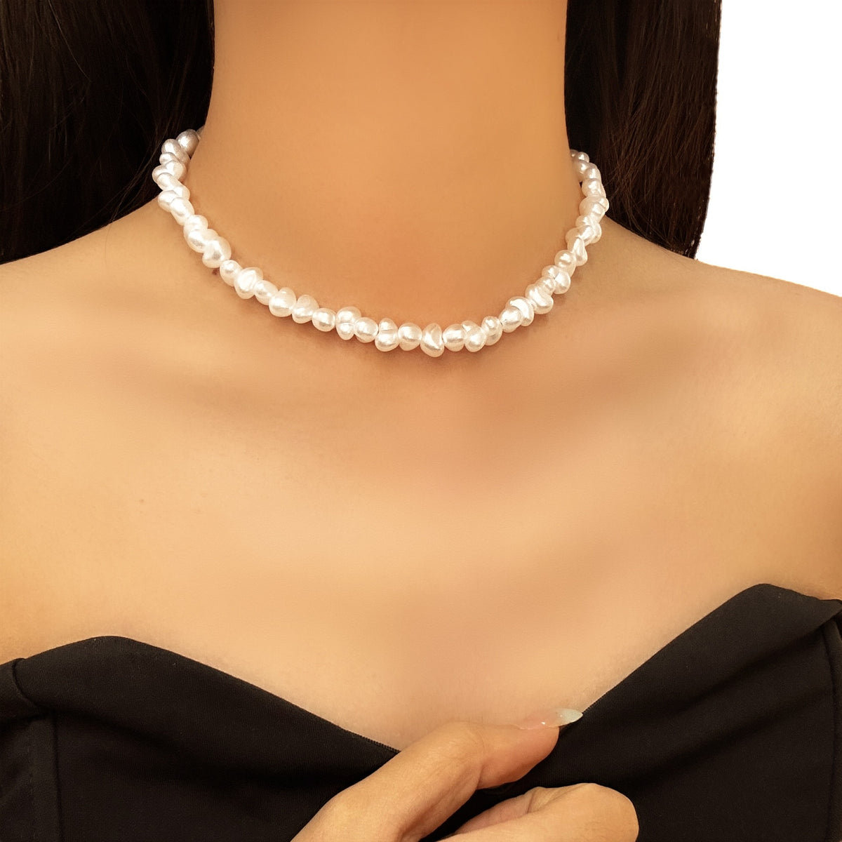 Collana barocca perle da donna