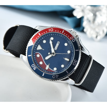Orologio calendario doppio da uomo