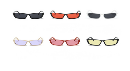 Occhiali da sole quadrati small-frame da donna