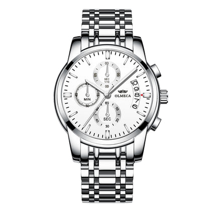 Orologio acciaio luminoso farfalla