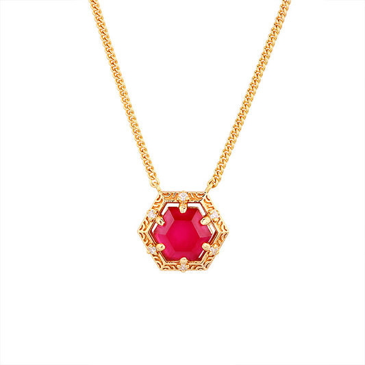 Collana esagonale