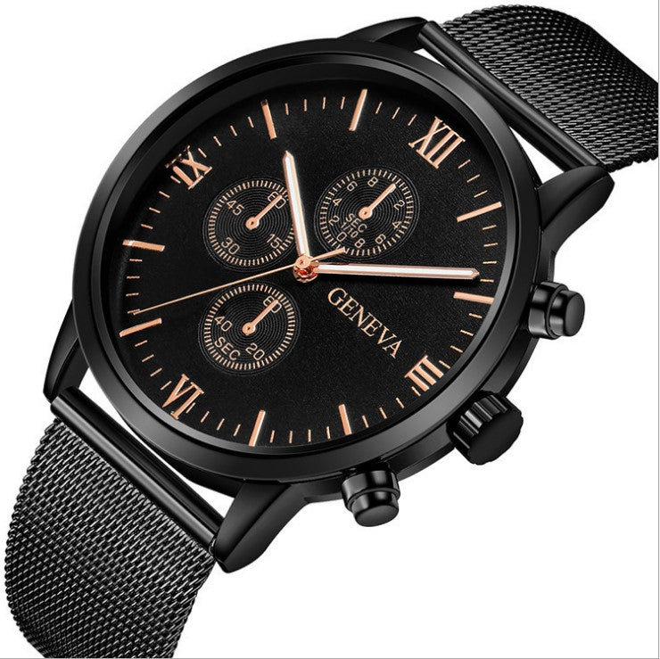 Orologio dorato da uomo