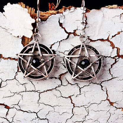 Collana teschio pentagramma