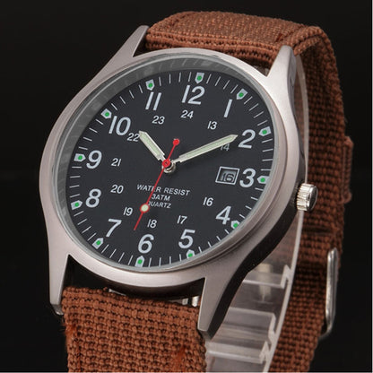 Orologio militare in tessuto