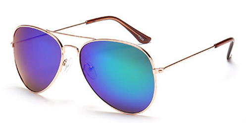 Occhiali vintage specchiati