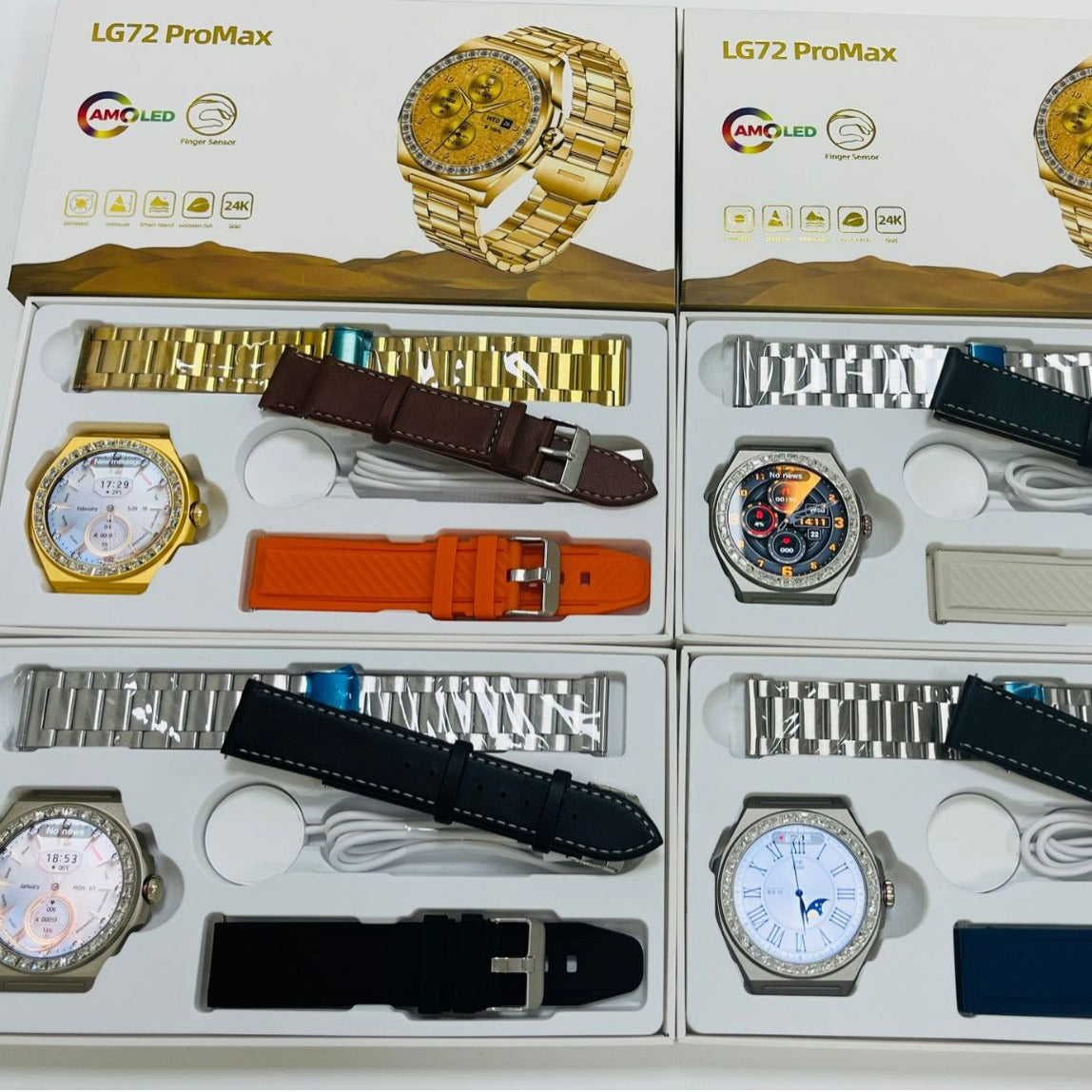 Orologio tre cinturini