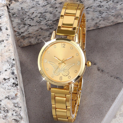 Orologio con quadrante farfalla