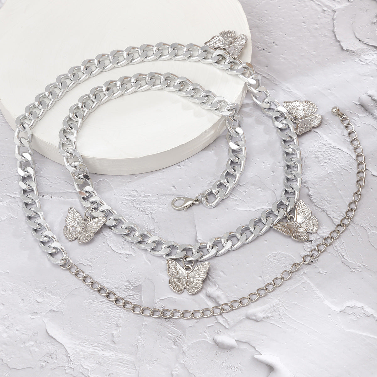 Body chain farfalla nappa