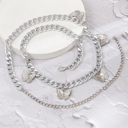Body chain farfalla nappa