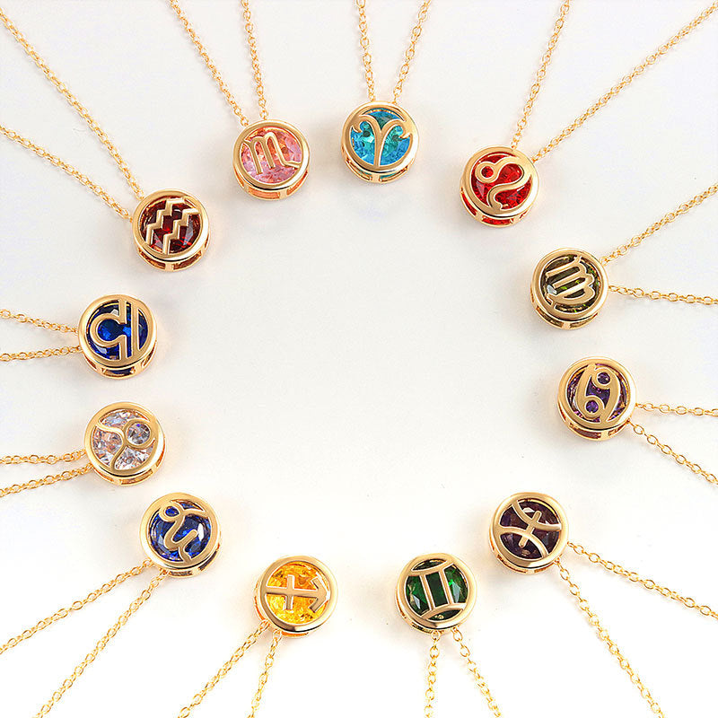 Collana segni zodiacali corta