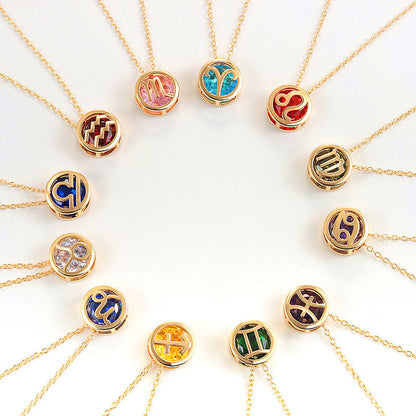 Collana segni zodiacali corta