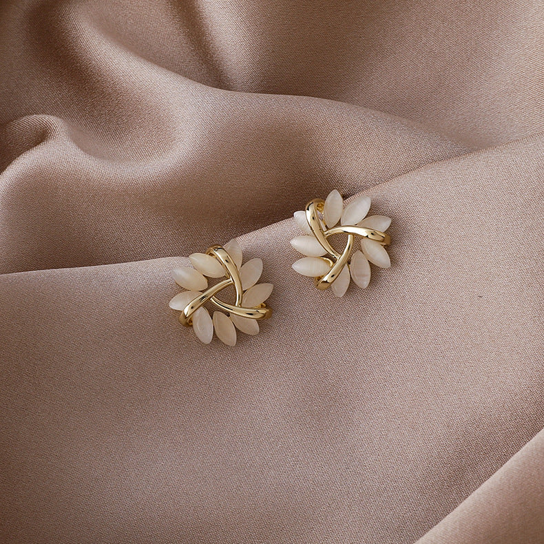 Orecchini Triangolo Opale