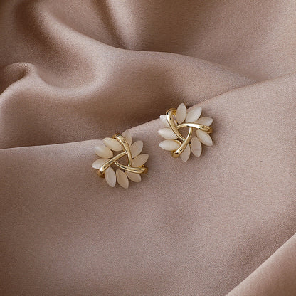 Orecchini Triangolo Opale