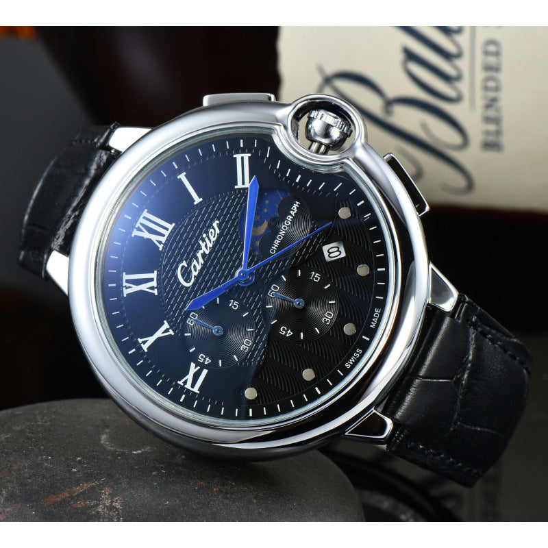Orologio uomo business gomma