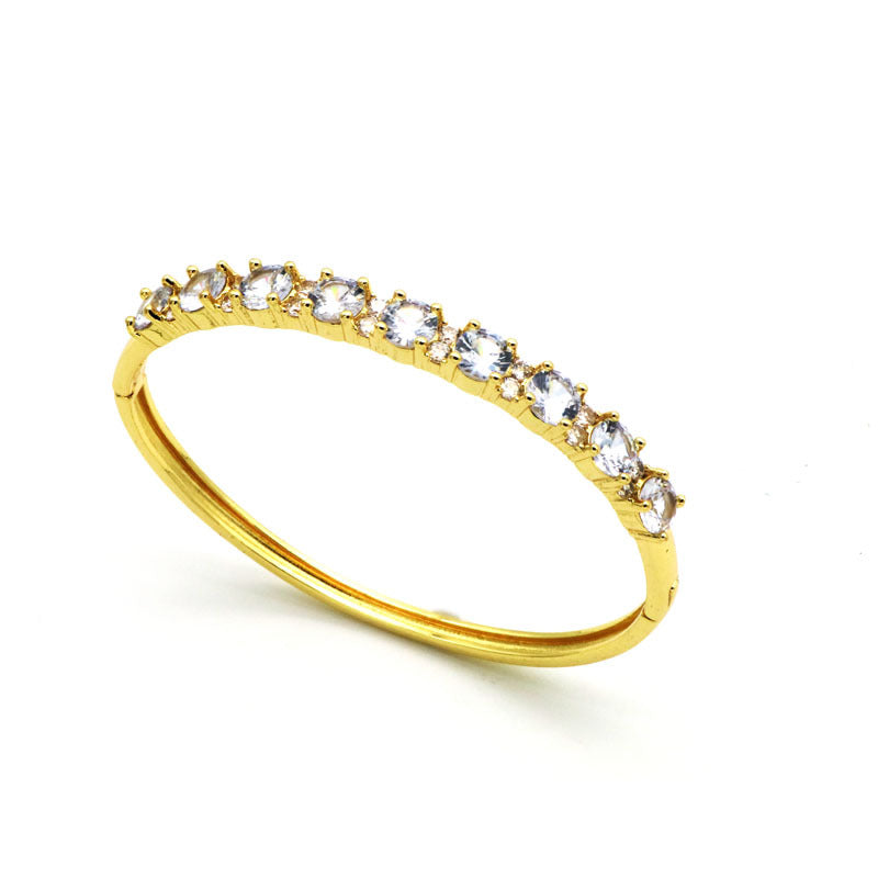 Braccialetto zircone colorato da donna