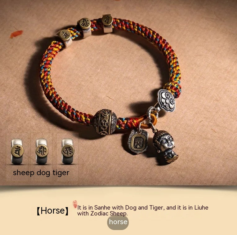 Braccialetto coniglio zodiaco