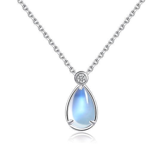 Collana argento pietra di luna