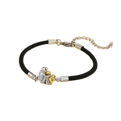 Coppia bracciali intrecciati