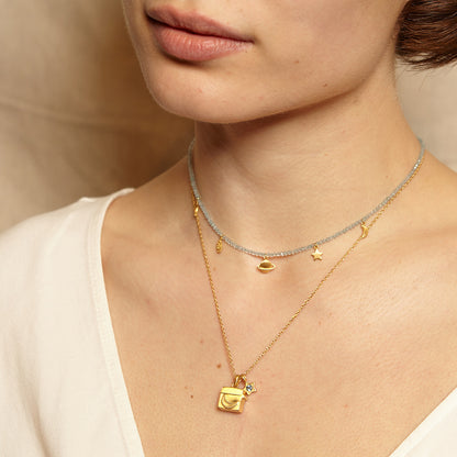 Collana luna portafoto