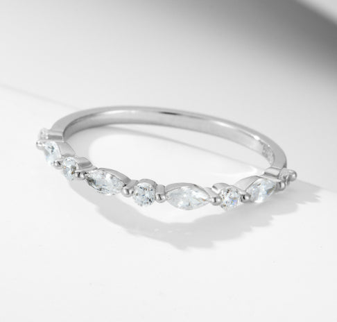Anelli Zircone Fiore