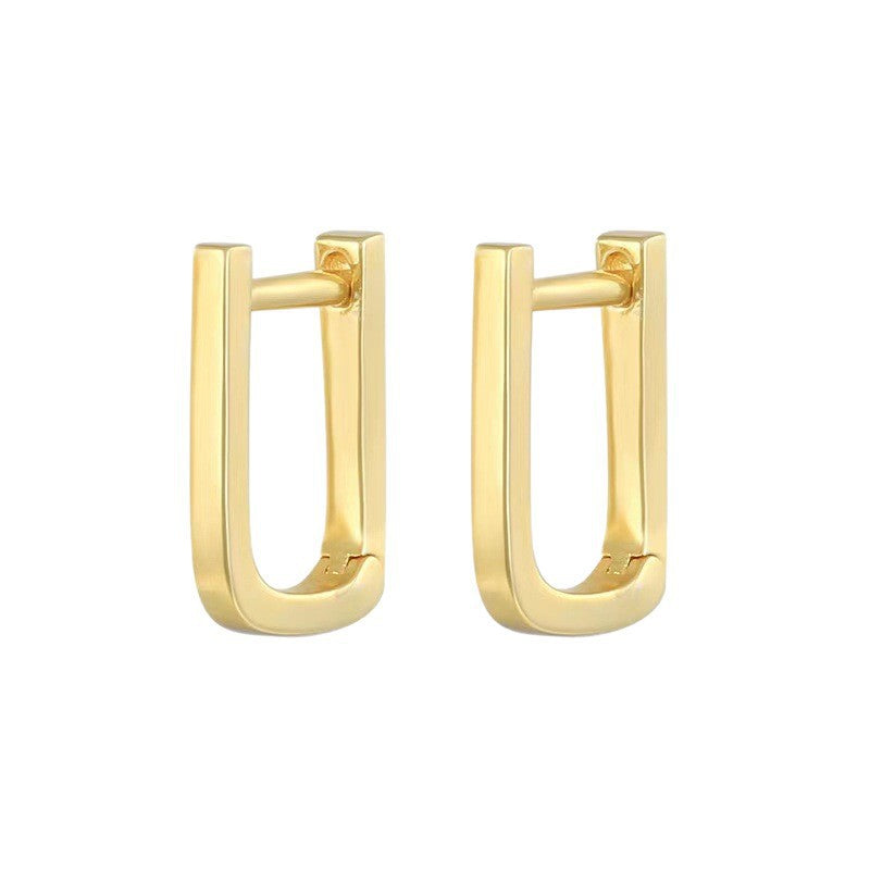 Orecchini a cerchio unisex