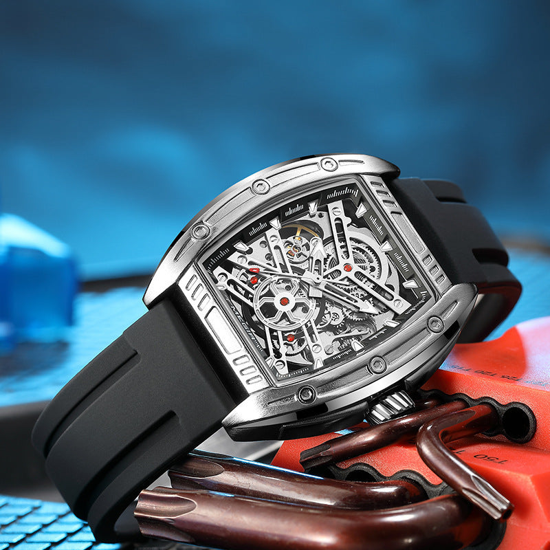 Orologio meccanico a botte