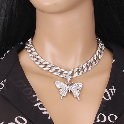 Collana farfalla hip hop