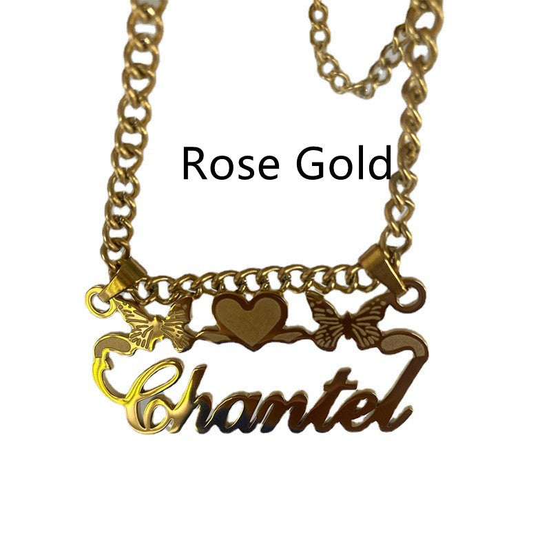 Collana Farfalla personalizzabile