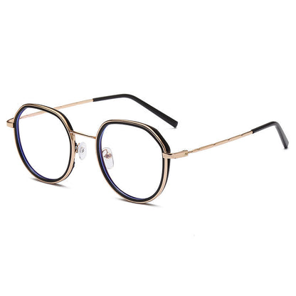 Occhiali da lettura filtro luce blu forma rotonda