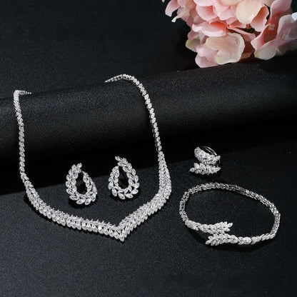 Set sposa con zirconi