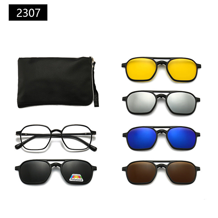 Occhiali da sole con astuccio